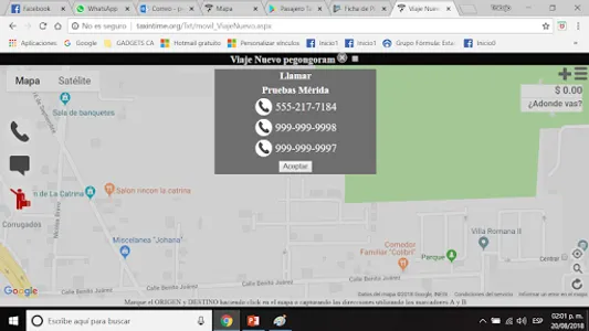 Pasajero TaxinTime screenshot 9