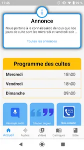 Tabernacle du Message screenshot 5