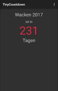 TinyCountdown screenshot 0