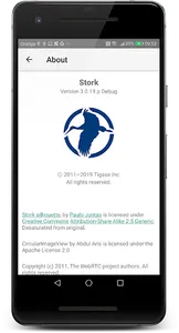 Stork IM screenshot 2