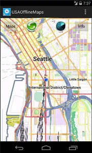 Mapas de Estados Unidos screenshot 0