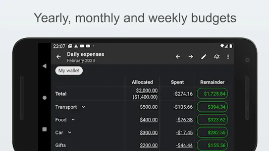 My Expenses screenshot 4