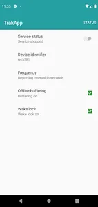 Trakapp screenshot 0