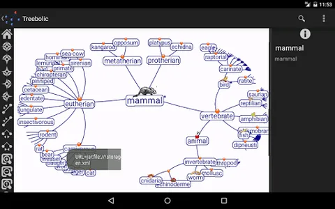Treebolic screenshot 8