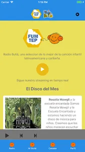 FUM-TEP - Radio Butiá screenshot 2
