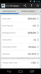 U.S. Mortgage Calculator screenshot 0