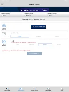 USPS FCU Credit Card screenshot 16