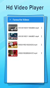 HD MXY Player screenshot 6