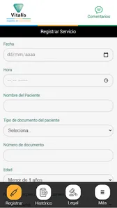 Vitalisapp screenshot 1