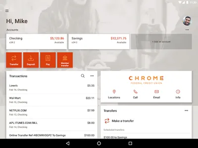 CHROME FCU screenshot 5