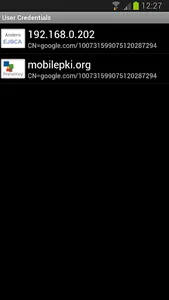WebPKI Suite screenshot 2