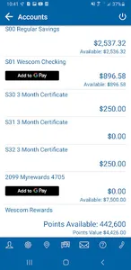 Wescom Credit Union Mobile screenshot 6