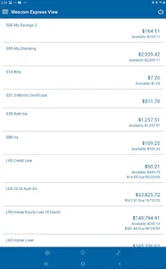 Wescom Credit Union Mobile screenshot 7