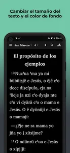 Mazahua Bible screenshot 3