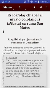 Central Kaqchikel Bible screenshot 1