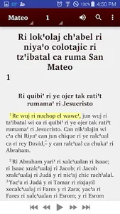 Central Kaqchikel Bible screenshot 2