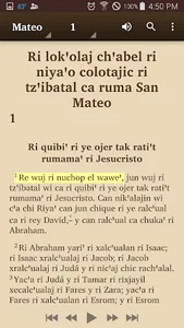 Central Kaqchikel Bible screenshot 4