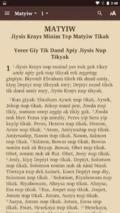 Kalam - Bible screenshot 1