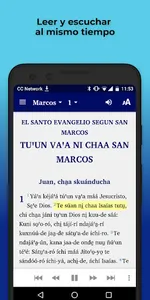 San Miguel Mixtec Bible screenshot 0
