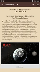 Quechua, South Bolivia Bible screenshot 1