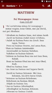 Wuvulu - Bible screenshot 0