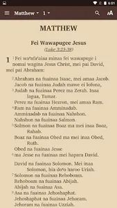 Wuvulu - Bible screenshot 1