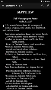 Wuvulu - Bible screenshot 2