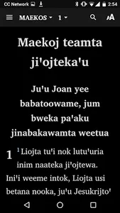 Yaqui Bible screenshot 4