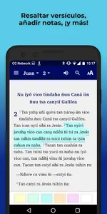 Mixtec San Juan Colorado Bible screenshot 3