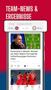 Bayern Live – Fußball News screenshot 1