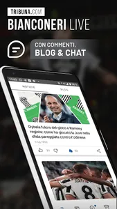 Bianconeri Live: App di calcio screenshot 0