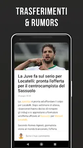 Bianconeri Live: App di calcio screenshot 3