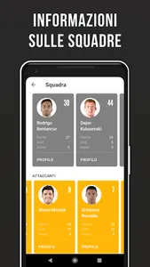 Bianconeri Live: App di calcio screenshot 4