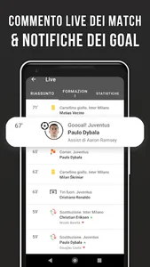 Bianconeri Live: App di calcio screenshot 6