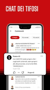 Rossoneri Live – App del Milan screenshot 2