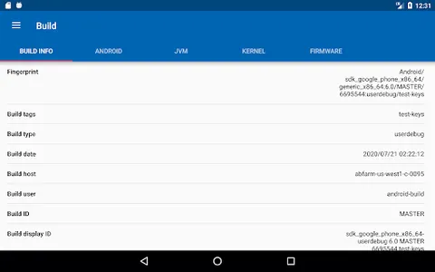 Ferro - System & Device info screenshot 6