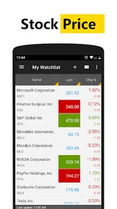 JStock:Stock Market, Portfolio screenshot 0