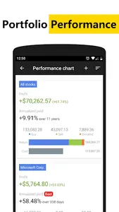 JStock:Stock Market, Portfolio screenshot 4
