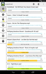 Loader Droid download manager screenshot 7