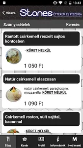 Stones Étterem és Pizzéria screenshot 1