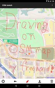 OSM sketch screenshot 1