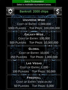 Offline Tournament Poker - Tex screenshot 2