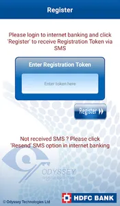 HDFC Bank e Token screenshot 2