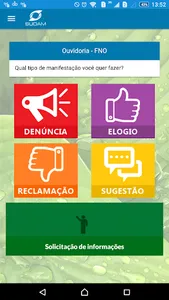 Ouvidoria - FNO - SUDAM screenshot 1