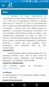 Ouvidoria - FNO - SUDAM screenshot 4