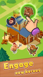 Hero Village: Idle Tycoon rpg screenshot 2