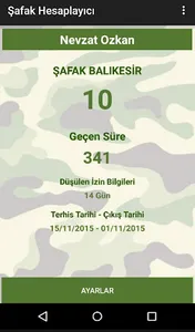Şafak Sayar/Hesaplayıcı screenshot 2