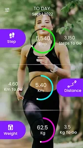 Walking for Weight Loss-Tracke screenshot 1