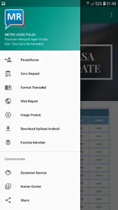 PADUAN METRO AGEN PULSA screenshot 2