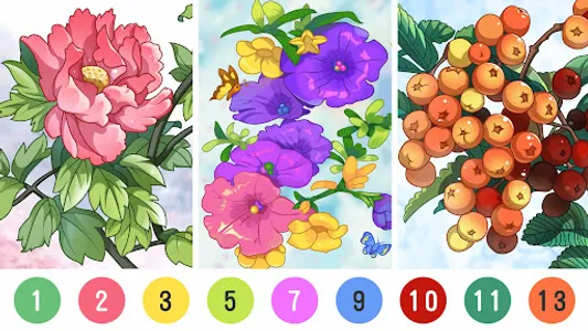 Coloring by number screenshot 22